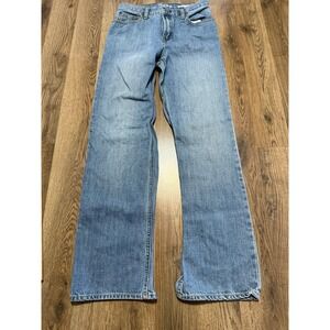 Gap 1969 Jeans Youth Boys Size 16 Blue Denim Original Medium Wash Straight Jeans